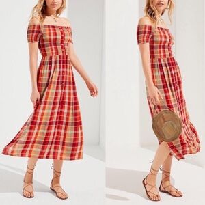 Urban Outfitters Monica Midi Dress